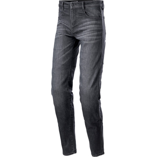 Alpinestars Sektor Regular Fit Technical Denim Jeans - Black - 28 - SKU:AS3328222011728