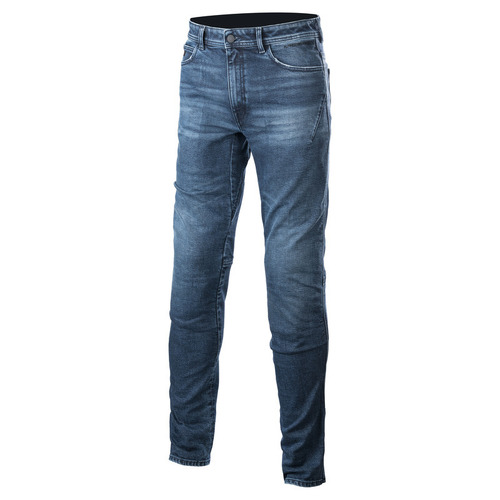 Alpinestars Argon Slim Fit Technical Denim Jeans - Mid Blue - 30 - SKU:AS3328622731030