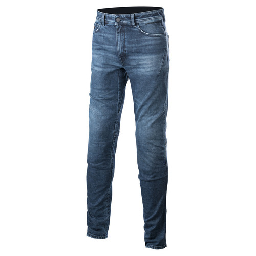 Alpinestars Argon Slim Fit Technical Denim Jeans - Mid Blue - 32 - SKU:AS3328622731032