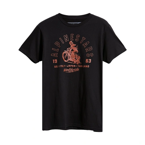 Alpinestars Sander Tee - Black - S - SKU:AS3372120001073