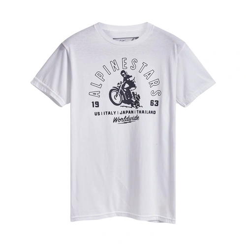 Alpinestars Sander Tee - White - S - SKU:AS3372120002073