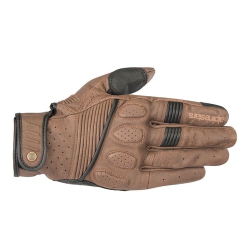 Alpinestars Crazy Eight Glove - Brown/Black - 56 - SKU:AS3509018008256