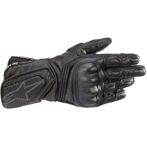 Alpinestars Stella SP8 V3 Womens Leather Gloves - Black/Black - L - SKU:AS3518321110060