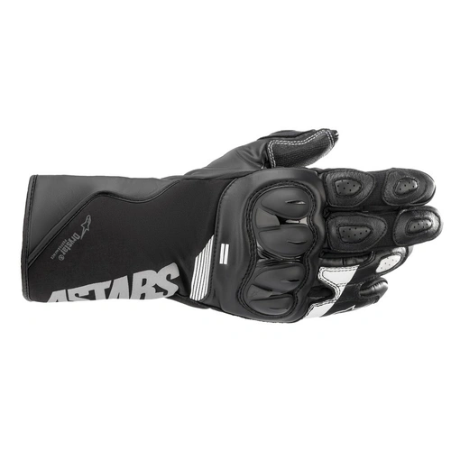 Alpinestars SP365 Drystar Black White Gloves - White - Adult  - SKU:AS3527921001260