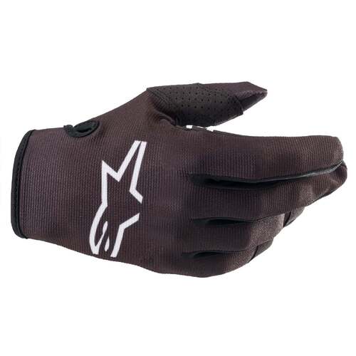 Alpinestars Youth Radar Gloves - Black - XS - SKU:AS3541822001054