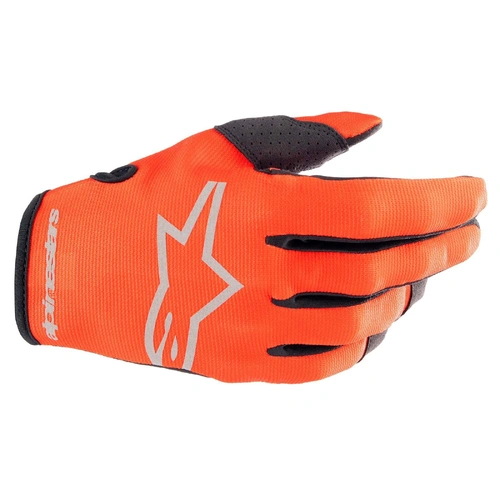Alpinestars Youth Radar Gloves - Orange/Black - 2XS - SKU:AS3541823041152