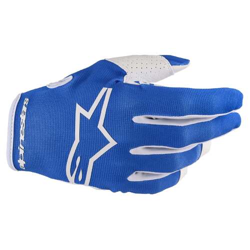 Alpinestars 2023 Radar Youth Gloves - Blue/White - XS - SKU:AS3541823726254