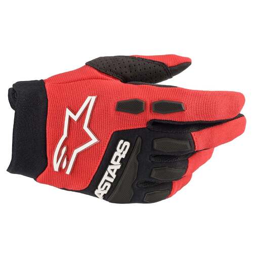 Alpinestars 2024 Youth Full Bore Gloves - Red/Black - 3XS - SKU:AS3543622303150