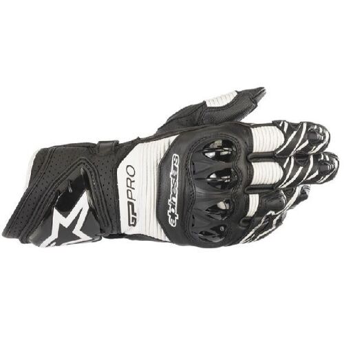 Alpinestars GP Pro R3 Gloves - Black/White - 2XL - SKU:AS3556719001264