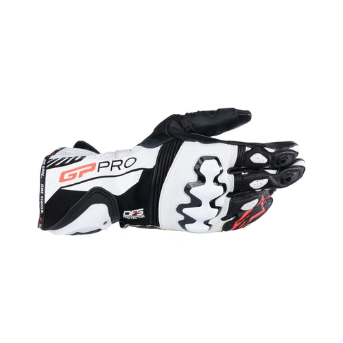 Alpinestars Gp Pro R4 Glove - Black/White - L - SKU:AS3556724001260