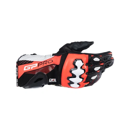 Alpinestars Gp Pro R4 Glove - Black/Red/White - S - SKU:AS3556724132156