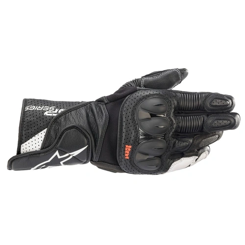 Alpinestars SP2 V3 Black White Gloves - Unisex - X-Large  - SKU:AS3558221001262
