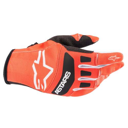 Alpinestars Techstar Gloves - Orange/Black - S - SKU:AS3561022004156