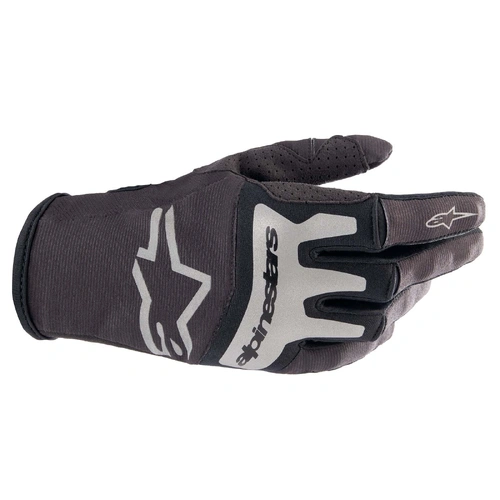 Alpinestars Techstar Gloves - Black/Brushed Silver