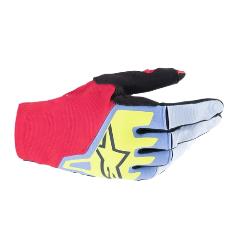 Alpinestars 2024 Techstar Gloves - Blue/Red/Berry/Black - M - SKU:AS3561024706758