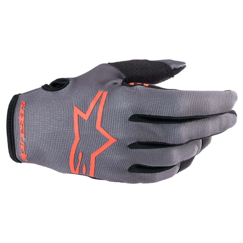 Alpinestars Radar Gloves - Magnet/Neon Red