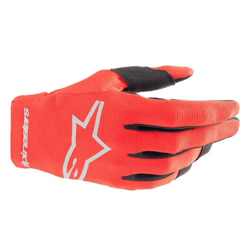 Alpinestars 2024 Radar Gloves - Red/Silver - XL - SKU:AS3561824038562