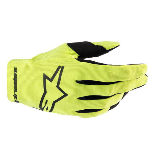 Alpinestars 2024 Radar Gloves - Fluro Yellow/Black - XL - SKU:AS3561824055162