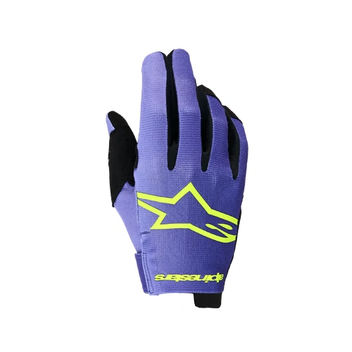 Alpinestars 2026 Radar MX Gloves - Purple/Fluro Yellow - S - SKU:AS3561824317556