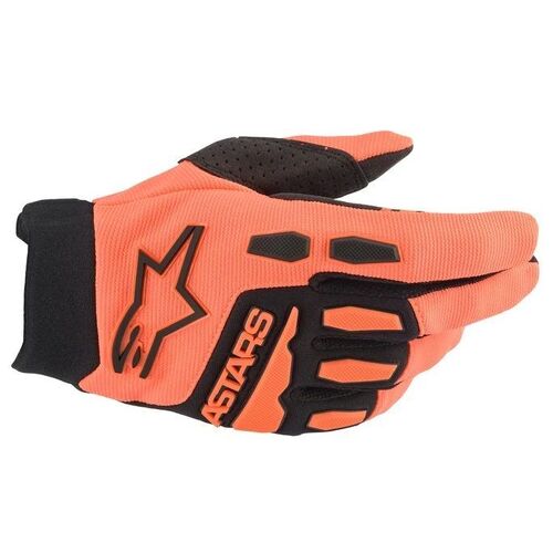 Alpinestars 2022 Full Bore Orange Black Gloves - Unisex - Small  - SKU:AS3563622004156