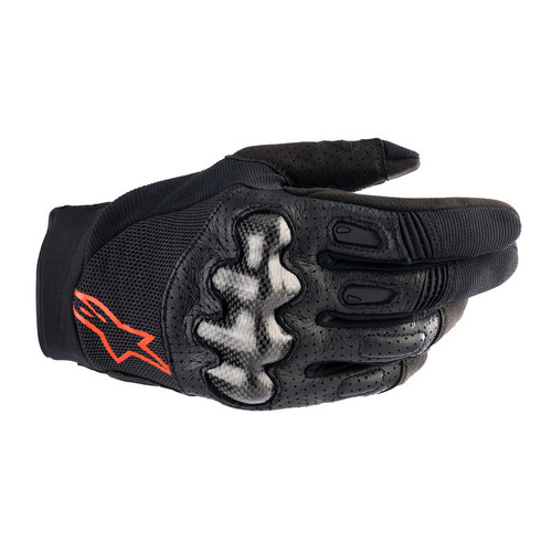 Alpinestars 2024 Megawatt Glove - Black/Fluro Red
