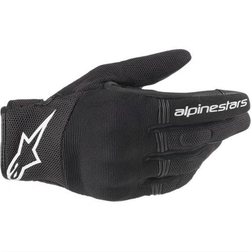 Alpinestars Copper Gloves - Black/White - M - SKU:AS3568420001258