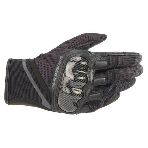 Alpinestars Chrome Black Grey Gloves - Unisex - Small  - SKU:AS3568721116956