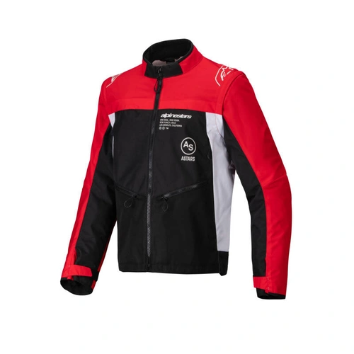 Alpinestars Pro-Dura Jacket - Black/Bright Red/Fluro White/Blue - 56 - SKU:AS3700125134256