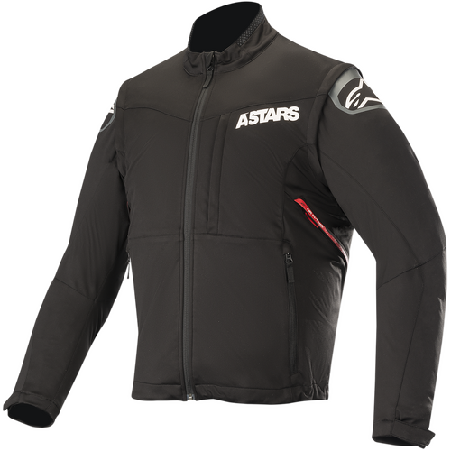 Alpinestars Session Race Jacket - Black/Red - M - SKU:AS3703519001358