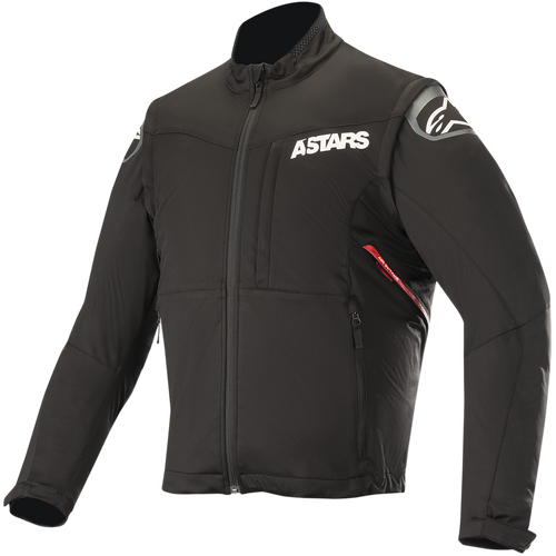 Alpinestars Session Race Jacket - Black/Red - L - SKU:AS3703519001360