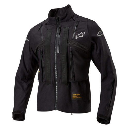 Alpinestars Techdura Jacket - Black/Reflex - M - SKU:AS3704524111958