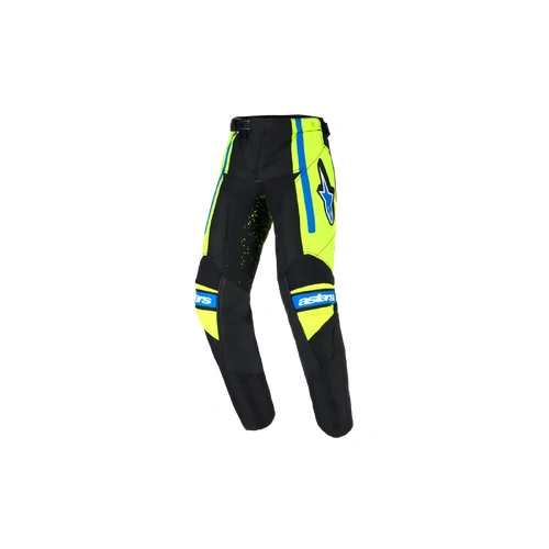 Alpinestars 2026 Kids Racer Nomur MX Pants - Dark Navy/Fluro Yellow/UCLA Blue - K18 - SKU:AS3710326726818