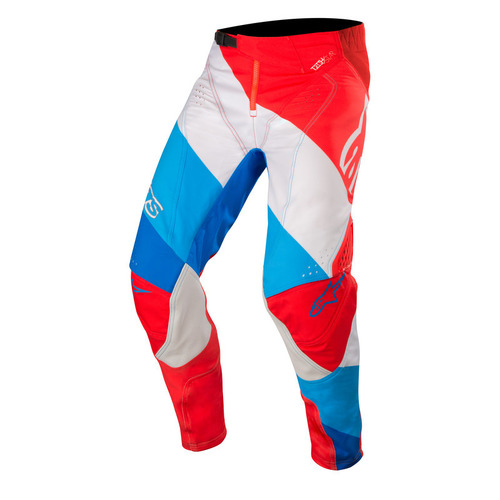 Alpinestars Techstar Venom Pants - Red/White/Blue - 36 - SKU:AS3720019030236