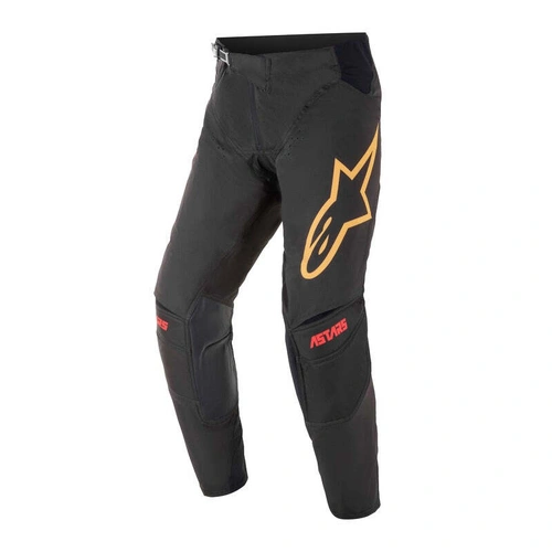 Alpinestars Techstar Venom Pants - Black/Bright Red/Orange - 40 - SKU:AS3720021134440