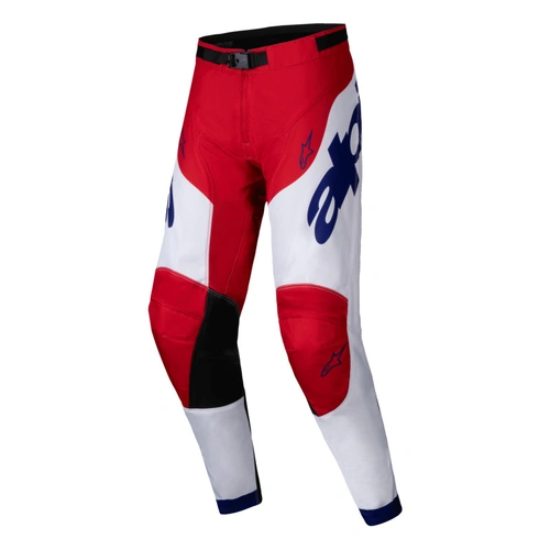 Alpinestars 2025 Racer Veil MX Pants - Bright Red/White - 28 - SKU:AS3720425301228