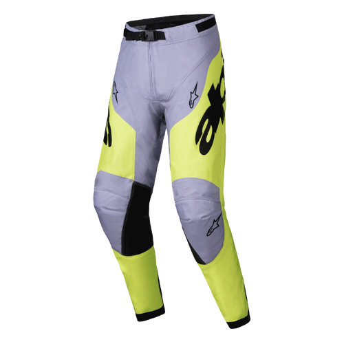 Alpinestars 2025 Racer Veil MX Pants - Grey/Fluro Yellow - 36 - SKU:AS3720425915736
