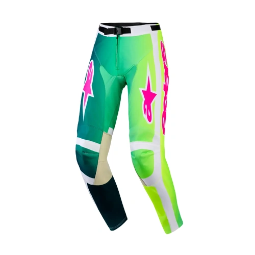Alpinestars 2026 Racer Portl MX Pants - Green/White/Black - 30 - SKU:AS3720426062130