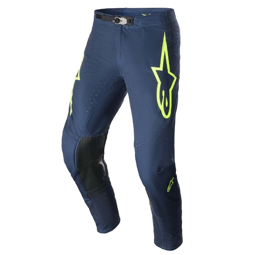 Alpinestars Supertech Bruin Pants - Night Navy/Fluro Yellow - 34 - SKU:AS3720623745534