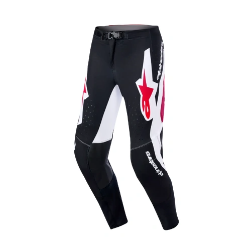 Alpinestars 2026 Supertech Pro Vista MX Pants - Black/Red/White - 38 - SKU:AS3720626013238