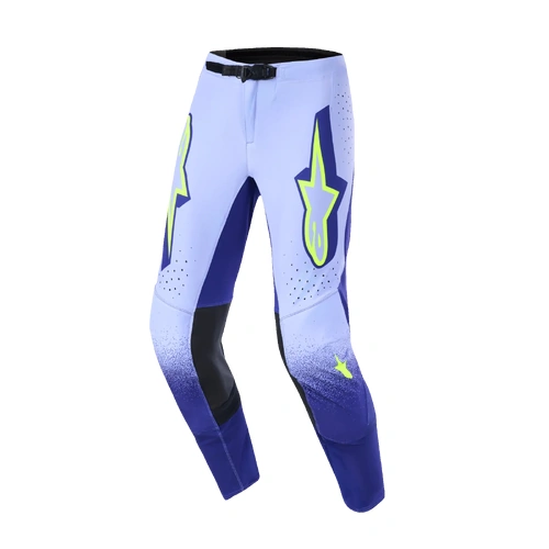Alpinestars 2026 Supertech Scenz MX Pants - Purple/Fluro Yellow - 30 - SKU:AS3720726317530