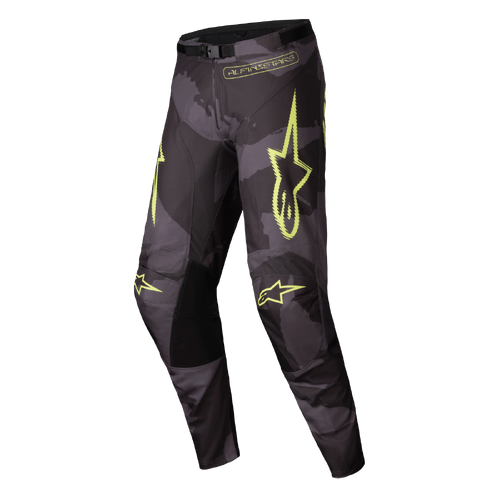 Alpinestars 2025 Racer Hollow MX Pants - Dark Camo/Fluro Yellow - 32 - SKU:AS3720925917832