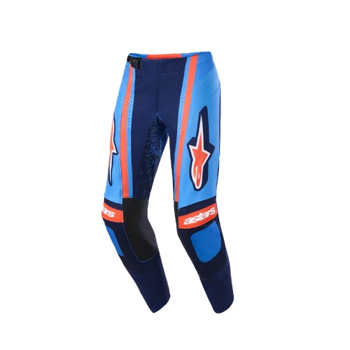 Alpinestars 2026 Techstar Nomur MX Pants - Dark Navy/Orange/UCLA Blue - 34 - SKU:AS3721026727534