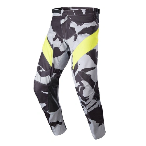 Alpinestars Racer Tactical MX Pants - Grey Camo/Yellow - 34 - SKU:AS3721223925534