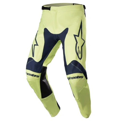 Alpinestars Racer Hoen MX Pants - Night Navy/Fluorite Green - 28 - SKU:AS3721323716628