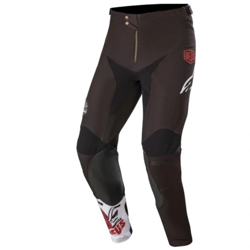 Alpinestars 2020 Racer Tech LE Deus Pant - Black/White/Red - 32 - SKU:AS3722820120332