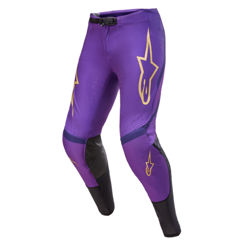 Alpinestars Limited Edition Champ Supertech Pant - Purple/Gold - 28 - SKU:AS3723924037328
