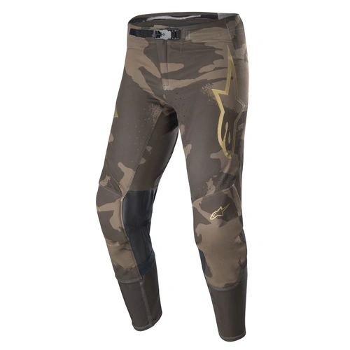 Alpinestars Supertech LE Squad MX Pants - Dark Brown/Gold - 30 - SKU:AS3727423083930
