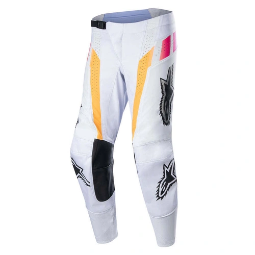 Alpinestars Techstar LE Daytona MX Pants - Haze Grey/Orange Fluo/Rhodamine - 30 - SKU:AS3727523924330