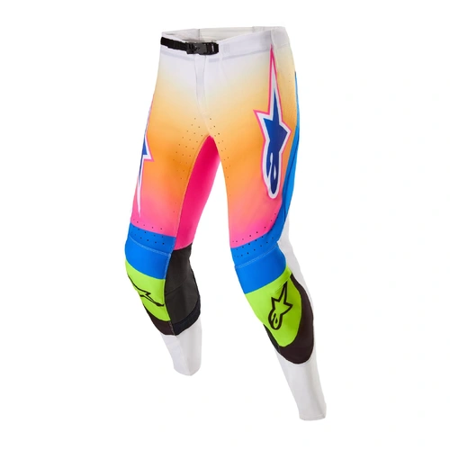 Alpinestars Limited Edition Coast Supertech Pant - White/Dark Blue/Fluro Pink