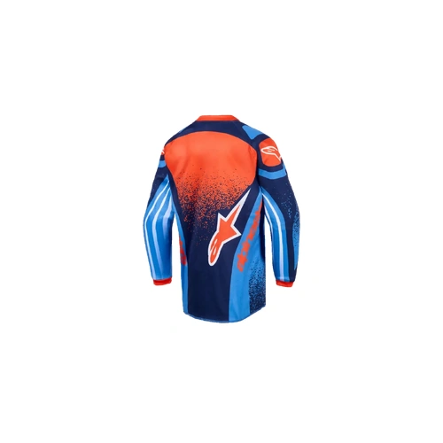 Alpinestars 2026 Kids Racer Nomur MX Jersey - Dark Navy/Orange/UCLA Blue - K2XS - SKU:AS3730326727550